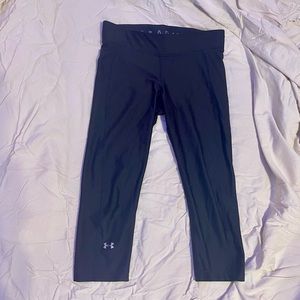 Cropped Under Armour Black Leggings